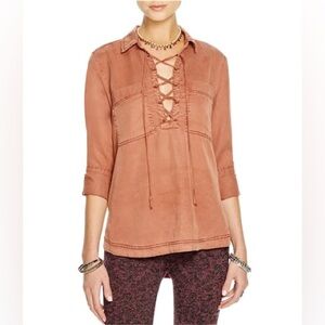 Free People Under Your Spell Tencel Top L